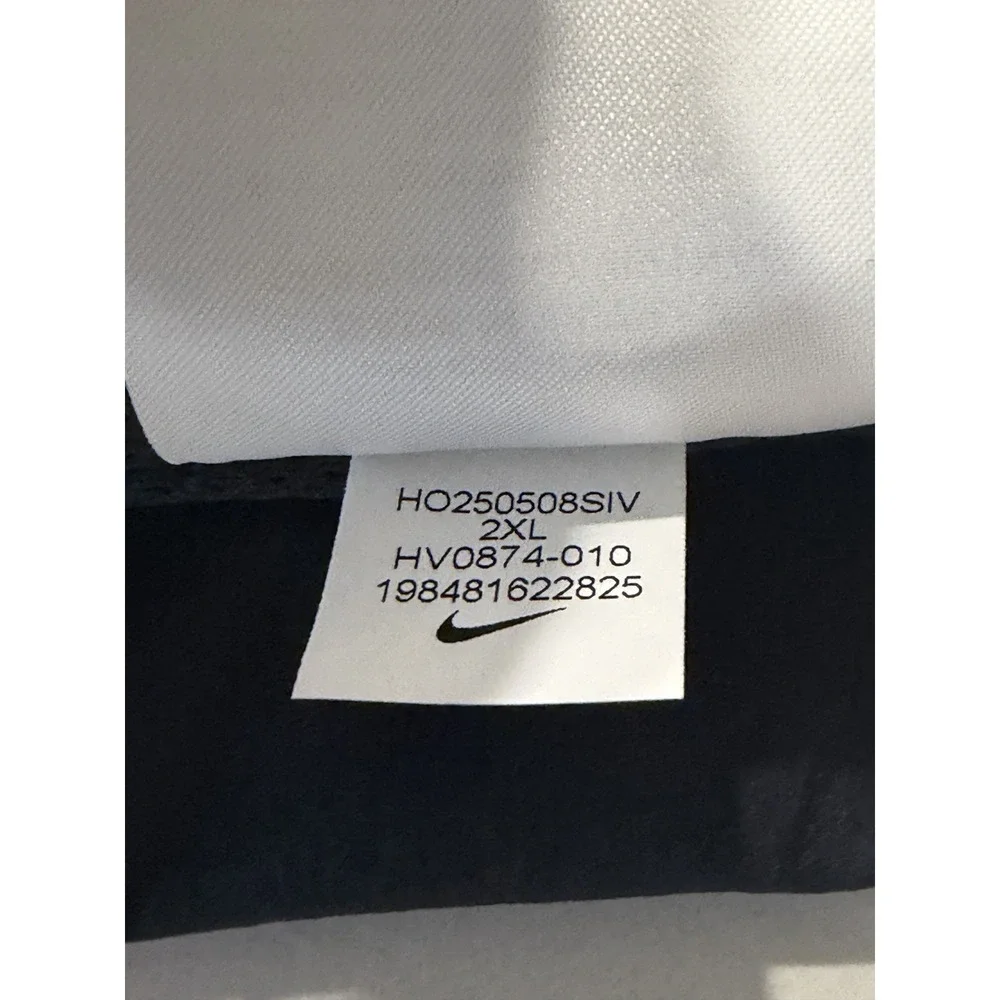 Nike Air Woven Track Pants Black White Nylon Mesh HV0874-010 Mens XXL NWT